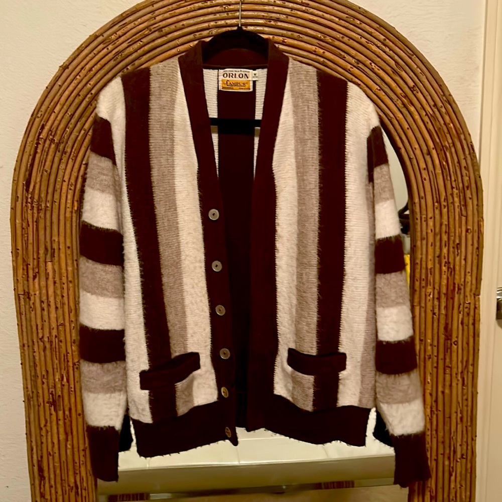 Vintage Orlon by Campus Virgin Orlon Acrylic Cardigan